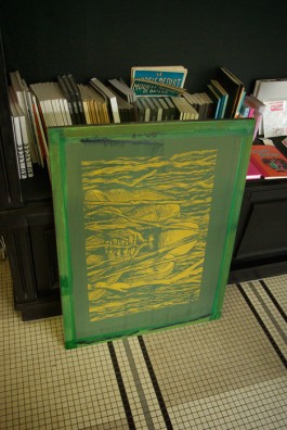 Moller Plesset - serigraphie - Éric Mahé 