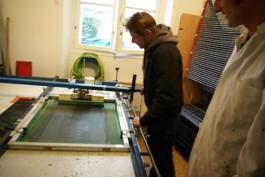 Moller Plesset - serigraphie - Éric Mahé 