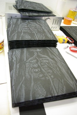 Moller Plesset - serigraphie - Éric Mahé 