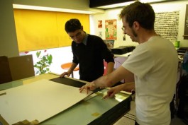 Moller Plesset - serigraphie - Éric Mahé 